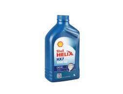 Масло Моторное «Shell» Helix HX7 10W-40, Полусинтетическое, 1л (ЧЗ) (550046357)