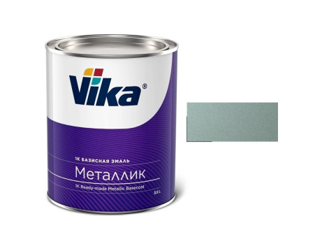 Автоэмаль Базовая «Vika» Металлик, Буран, 750г