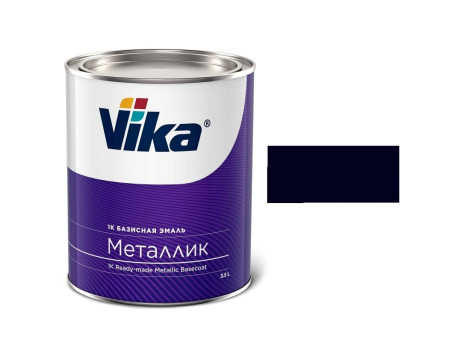 Автоэмаль Базовая «Vika» Металлик, Ford Deep Navy Blue UNI 4CWA, 750г