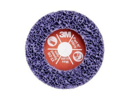 Круг Зачистной «3M» XT-DB S XCS Clean&Strip, Фиолетовый, 115x22мм (05816)