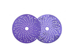 Круг Шлифовальный «3M» 334U Hookit Purple+, Мультипылеотвод, 150мм, P500 (50534)