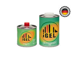 Лак Акриловый «iGel» 2К Clearcoat MS 2:1 с Отвердителем, 1л