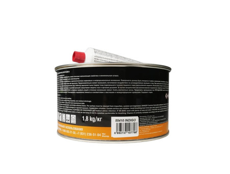 Шпатлевка со Стекловолокном «Jeta Pro» Indigo Micro Putty, с Микроволокном, 1,8кг (55410/1.8)