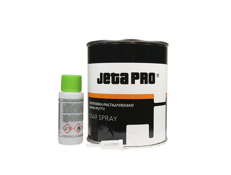 Жидкая Шпатлёвка «Jeta Pro» Spray Putty, Распыляемая, 1,2 кг (5549)