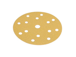 Круг Шлифовальный «Mirka» Gold, Липучка, 150мм, 15 Отверстий, P80 (2361109980)