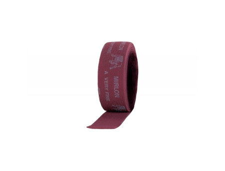 Войлок Шлифовальный «Mirka» Mirlon VF, Красный, Рулон 10м, 115мм, P360 (805BY001373R)