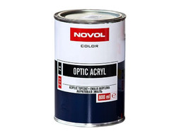 Автоэмаль Акриловая «Novol» 2К Optic 201, Белая 800мл (21007)