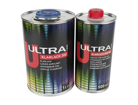 Лак Акриловый «Novol» 2К Ultra Klarlack 300 2+1 с Отвердителем, 1л (99224)