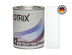 Автоэмаль Базовая «Otrix» 1к 82 Metallic Paint Base, Металлик, Белая, 1л