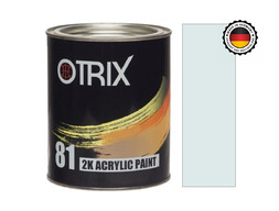 Автоэмаль Акриловая «Otrix» 2к Acryl Paint, Белая 202, 1л