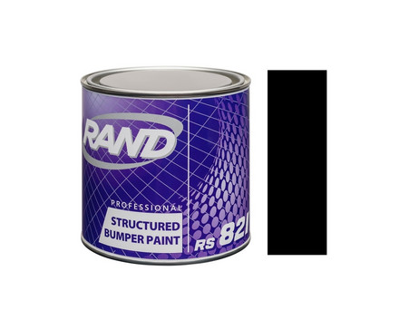 Краска для Бампера «Rand» 821 Structured Bumper Paint, Структурная Черная, 750мл