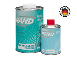 Лак Акриловый «Rand» 2К RS311 Econom Clearcoat MS 2:1 с Отвердителем, 1л
