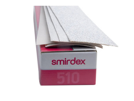Полоска Шлифовальная «Smirdex» 510 Dry White, Самоклеющаяся, без Отверстий, 70x445мм, P400