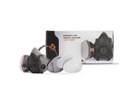Полумаска «Jeta Safety» J-SET 5500Р P2 Комплект, от Органических Газов и Паров A1, L (5500P-L)