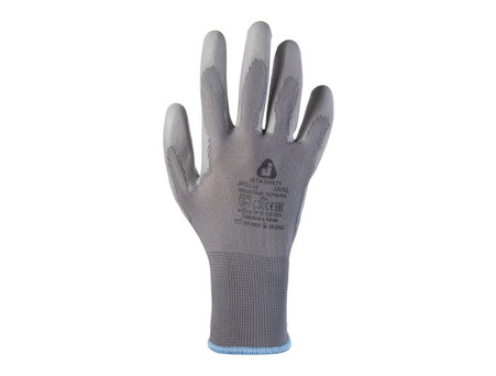 Защитные Перчатки «Jeta Safety» JP011G с Полиуретановым Покрытием, Серые L (JP011g/L)