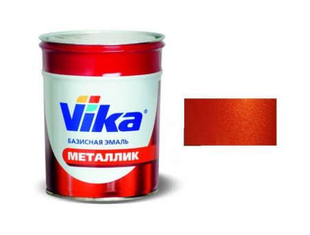 Эмаль Базисная «Vika» Калифорнийский Мак 190 Металлик, 900г