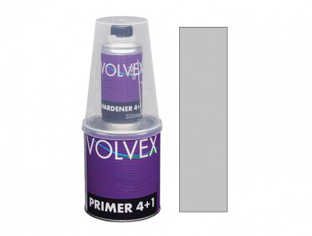 Акриловый Грунт «Volvex» 2к Filling Primer 4+1 с Отвердителем, Серый 0,8 л