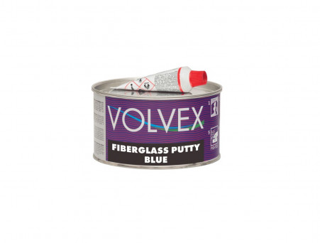 Шпатлёвка со Стекловолокном «Volvex» Fiberglass Putty Blue 1кг