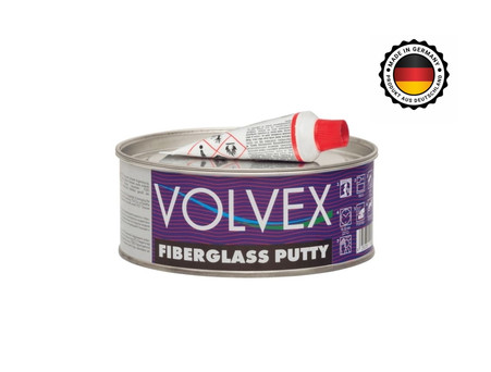 Шпатлёвка со Стекловолокном «Volvex» Fiberglass Putty 4кг