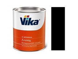 Автоэмаль Алкидная «Vika» 1К Черная 601, 800г