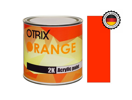 Автоэмаль Акриловая «Otrix» 2к Orange Paint, Оранжевая, 750г