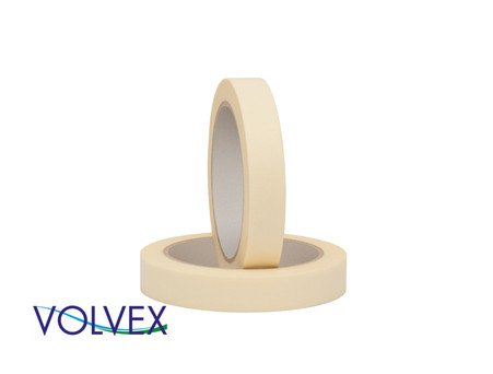 Лента Малярная «Volvex» VX-80-25 NEW, 80ºС, Белая, 25мм