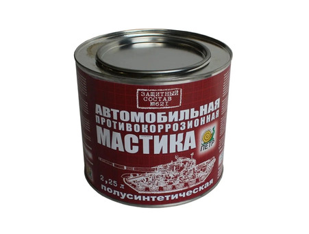 Полусинтетическая Мастика «Пётр» 621, Антикоррозийная, 2,25л (621PS225L)