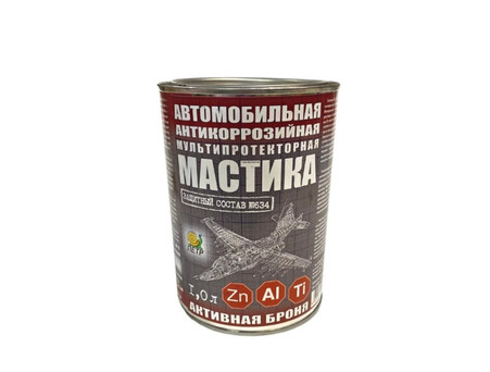 Полусинтетическая Мастика «Пётр» 634 Активная Броня, Мультипротекторная, 1л (634AB1L)
