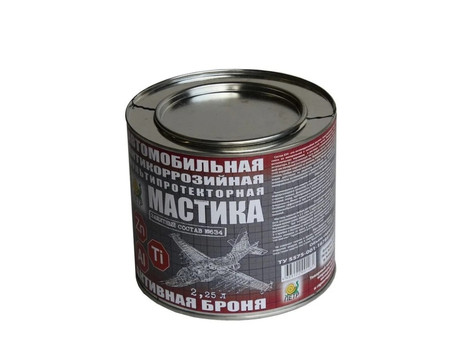 Полусинтетическая Мастика «Пётр» 634 Активная Броня, Мультипротекторная, 2,25л (634AB225L)