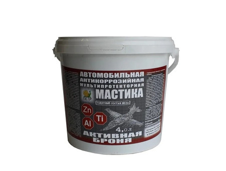 Полусинтетическая Мастика «Пётр» 634 Активная Броня, Мультипротекторная, 4л (634AB4L)