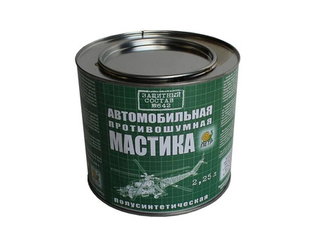 Полусинтетическая Мастика «Пётр» 642, Противошумная, 2,25л (642PRSH225L)