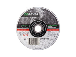 Диск Отрезной «Debever» Cutting Wheel по Металлу под УШМ 22,23мм, 150x1,6мм (NWC15016228S)