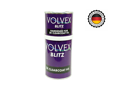 Лак Акриловый «Volvex» 2К Blitz Clear HS 2:1 с Отвердителем, 1л