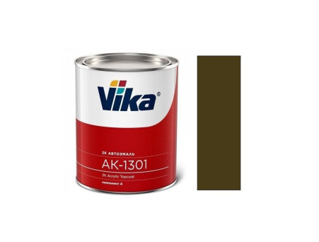 Автоэмаль «Vika» АК-1301 2К, Акриловая, Защитная 303 Глянец, 850г
