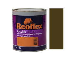Автоэмаль Алкидная «Reoflex» 1к RX E-04 Air-Drying Paint, Защитная 303 Глянец, 750мл