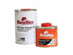 Акриловый Лак «Reoflex» 2К RX-05 MS Clear Optim 2:1 с Отвердителем, 500мл