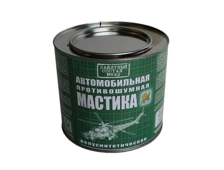 Полусинтетическая Мастика «Пётр» 642, Противошумная, 1л (642PRSH1L)