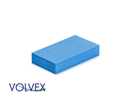 Шлифовальный Брусок «Volvex» VX-114BE Водостойкий, Синий, Средний, 114x62мм