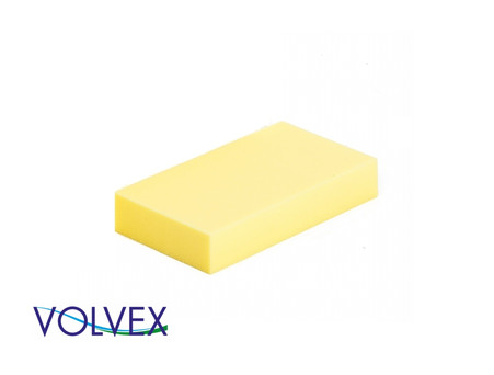 Шлифовальный Брусок «Volvex» VX-114Y Водостойкий, Желтый, Мягкий, 114x62мм