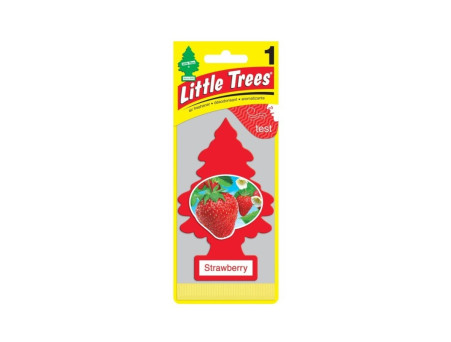 Ароматизатор «Car-Freshner» Ёлочка Little Trees, Клубника (U1P-10312-RUSS)