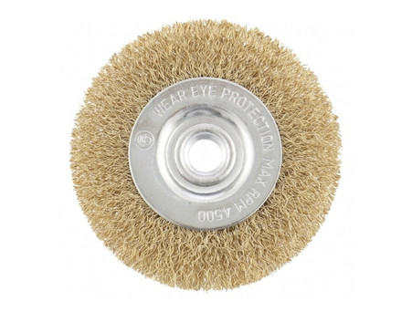 Кордщетка Радиальная «Volvex» VX-6001 по Металлу, Омедненная Сталь, 115мм