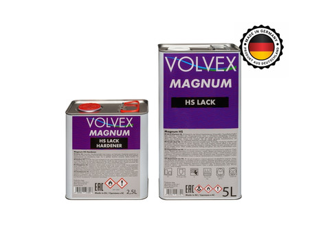 Лак Акриловый «Volvex» 2К Magnum HS 2:1 с Отвердителем, 5л
