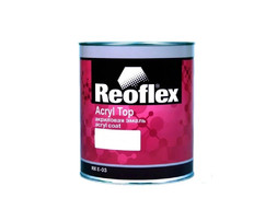 Автоэмаль Акриловая «Reoflex» 2к RX E-03 4+1, Черная 601, 800г
