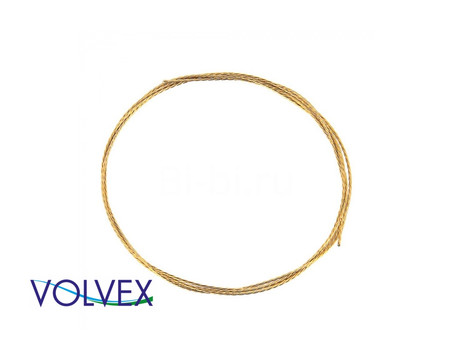 Струна Витая «Volvex» VX-1-2 Wire для Срезки Стекол, Стальная, Золотистая, 2м