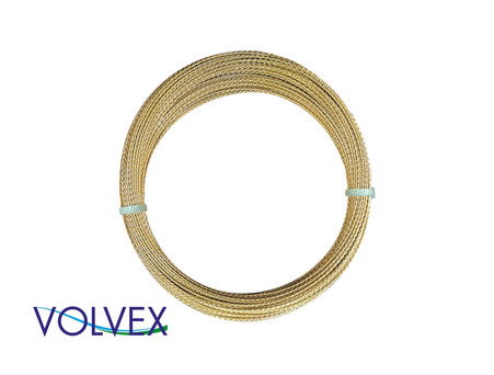 Струна Витая «Volvex» VX-1-20 Wire для Срезки Стекол, Стальная, Золотистая, 20м