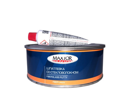 Шпатлёвка со Стекловолокном «Maxtor» Fiber Green, 1,7кг (3240)