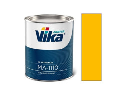 Автоэмаль «Vika» МЛ-1110, Синтетическая, Желтый 1035, 2л