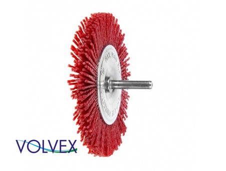 Кордщетка Радиальная «Volvex» VX-13003, Синтетическое Волокно, 1/4, 75мм