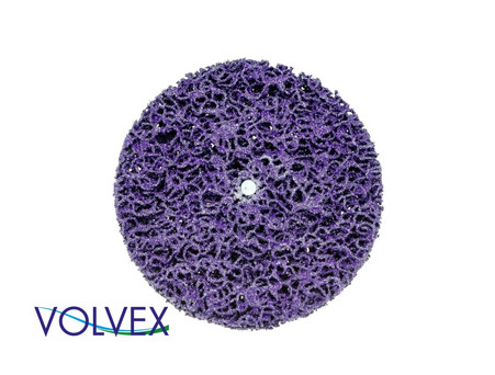 Зачистной Круг «Volvex» VX C&S-3-3-150 Coral, под Дрель, Фиолетовый, 150мм