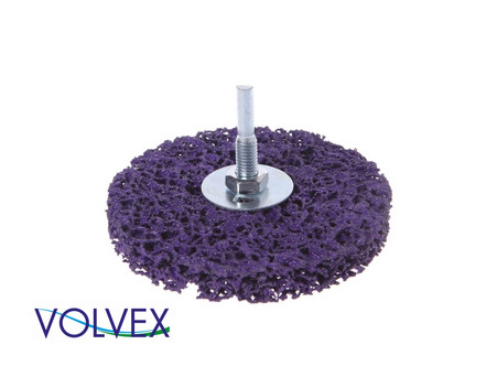 Зачистной Круг «Volvex» VX C&S-3-3-150 Coral, под Дрель, Фиолетовый, 150мм